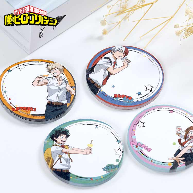 My Hero Academia Belt - 僕のヒーローアカデミア ユニセックス 緑谷出久 爆豪勝己 火轟烈火 中国公式認定メッセージポスト付箋