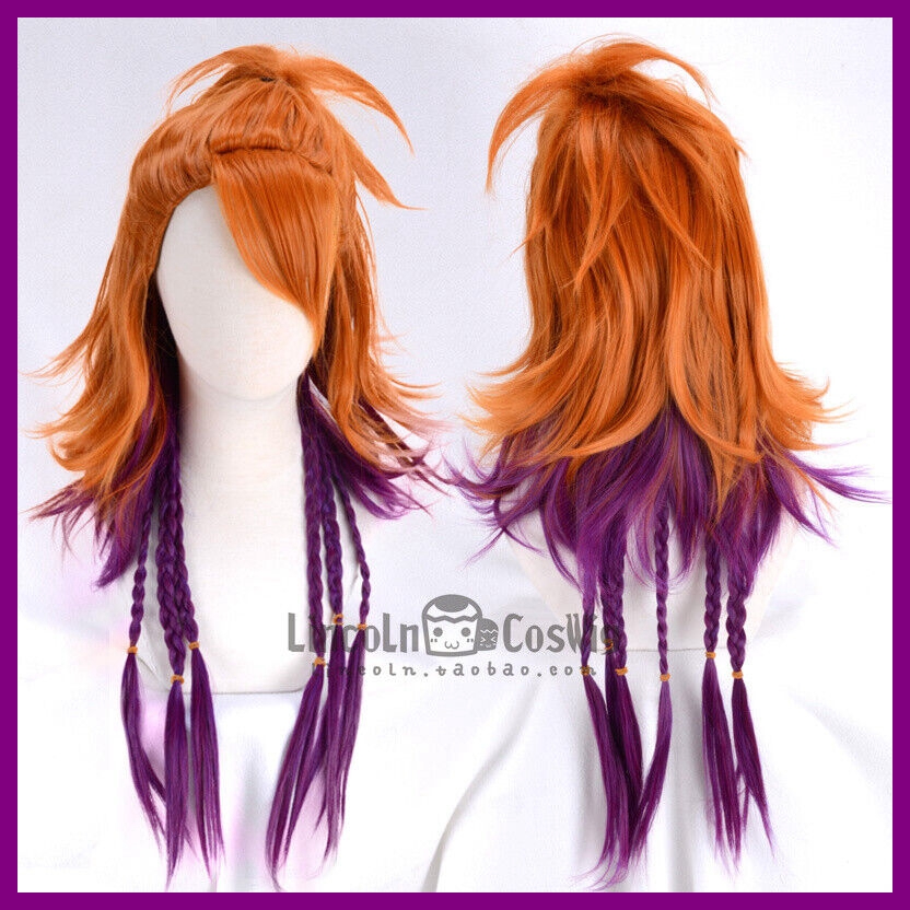 Anime Cosplay Long Black Hair - アニメ黒執事ジョーカーコスプレフルウィッグロングヘアヘアピースコスプレウィッグ