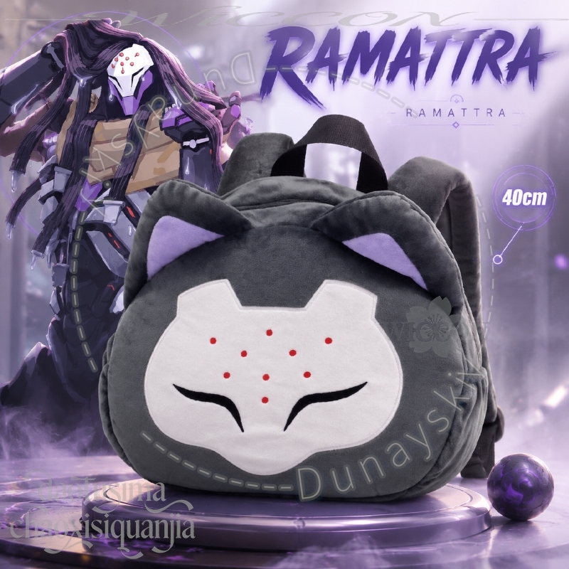 Anime Cosplay Face - RAMATTRA ファンアート アニメ 面白いビッグフェイスバッグ スローピロー ソファ