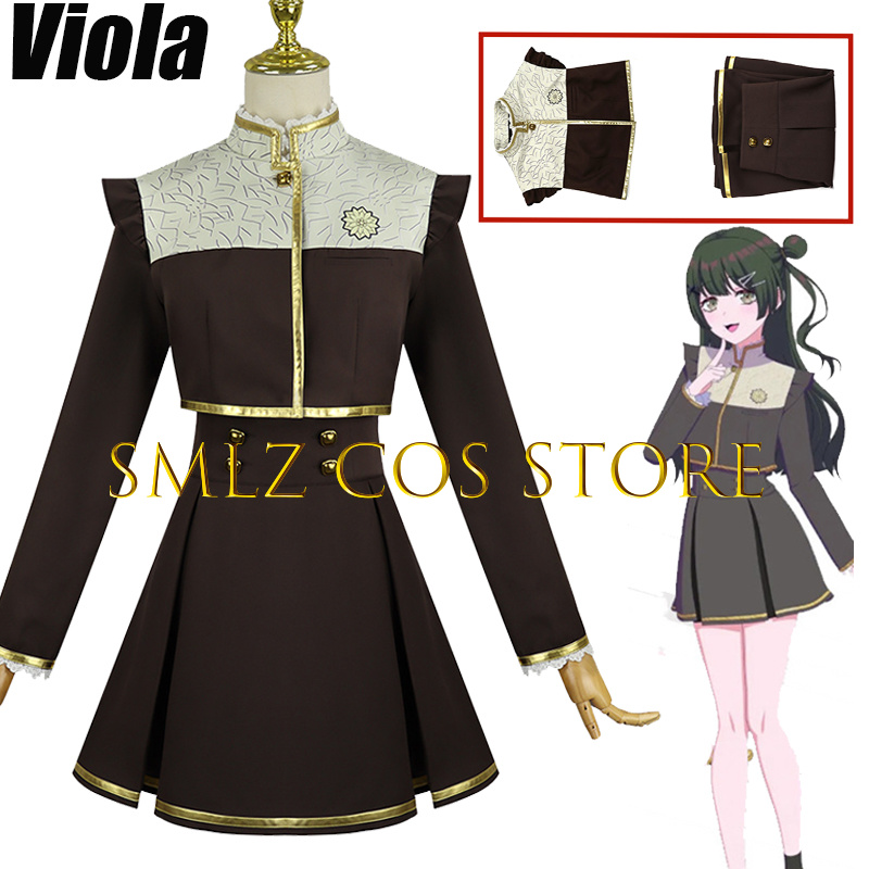 Anime Cosplay Girl Costume - ミュータイプ フジコ ヴィオラ コスプレ BanG Dream!