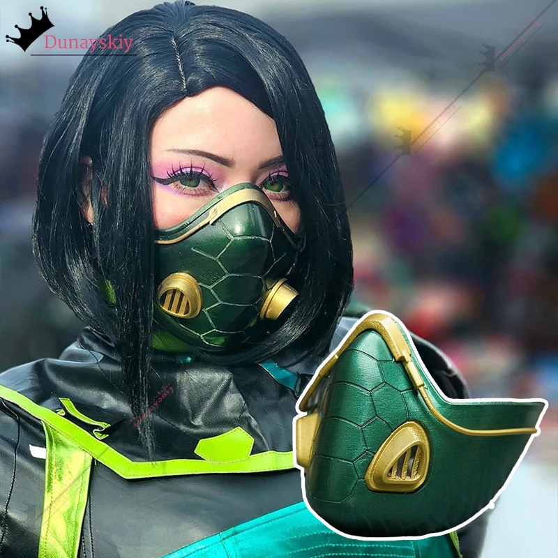 ゲームヴァロラントバイパースネークマスクコスプレハロウィンキ - Anime Cosplay Face のレビューと価格
