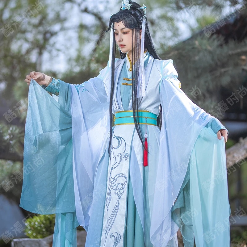 シーシンシュアン コスプレ衣装 風師娘 漢服 アニメ 天官賜 - Anime Cosplay Girl Costume のレビューと価格