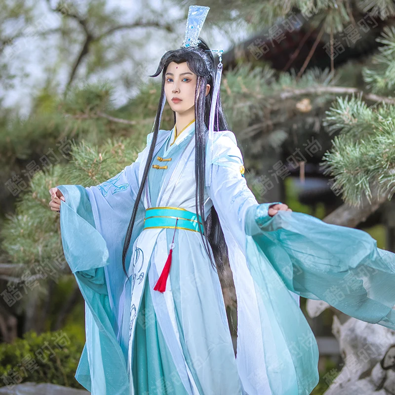 シーシンシュアン コスプレ衣装 風師娘 漢服 アニメ 天官賜 - Anime Cosplay Girl Costume のレビューと価格