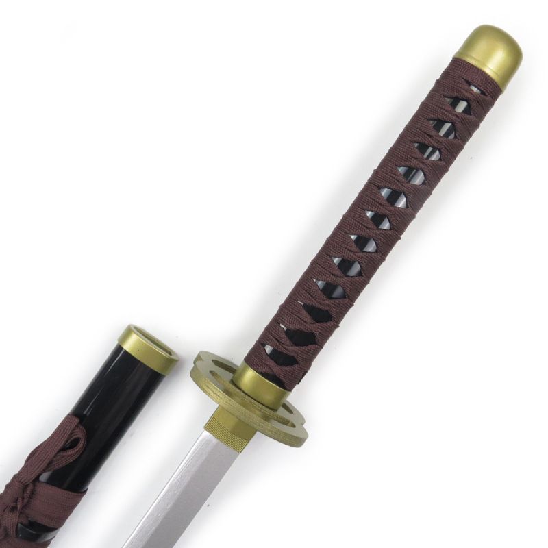 40インチ 悲鳴嶼剣心 刀 木刀 アニメ 悲鳴嶼剣心 コスプ - Anime Cosplay Katana のレビューと価格
