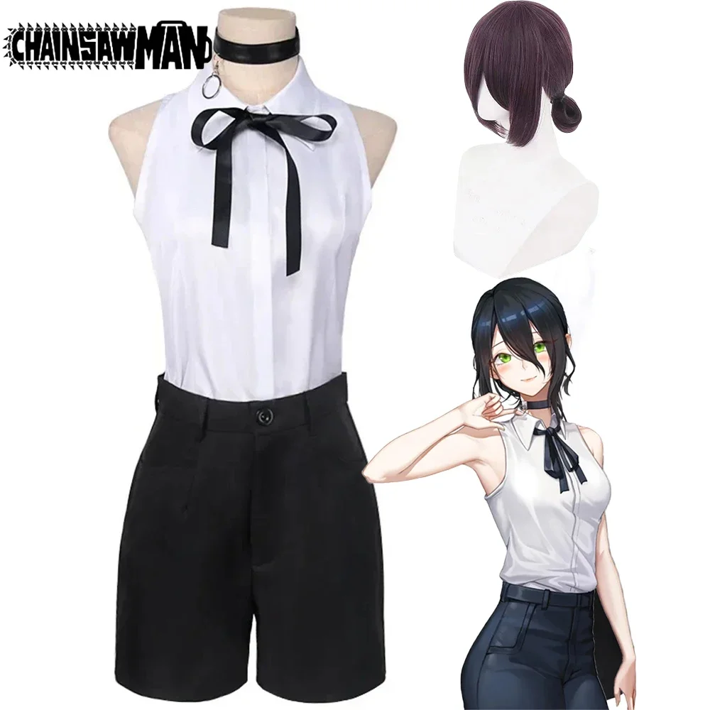 レゼコスプレアニメチェーンソーマンレゼコスプレ衣装ウィッグ制 - Anime Cosplay Chainsaw Man のレビューと価格