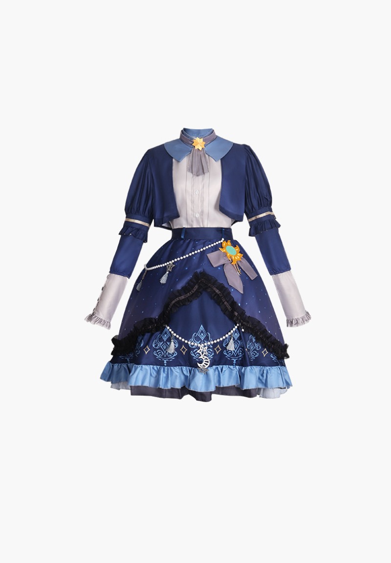 2025 PJSK スターカラフルなドレス秋山瑞希東雲恵那朝 - Anime Cosplay Girl Costume のレビューと価格