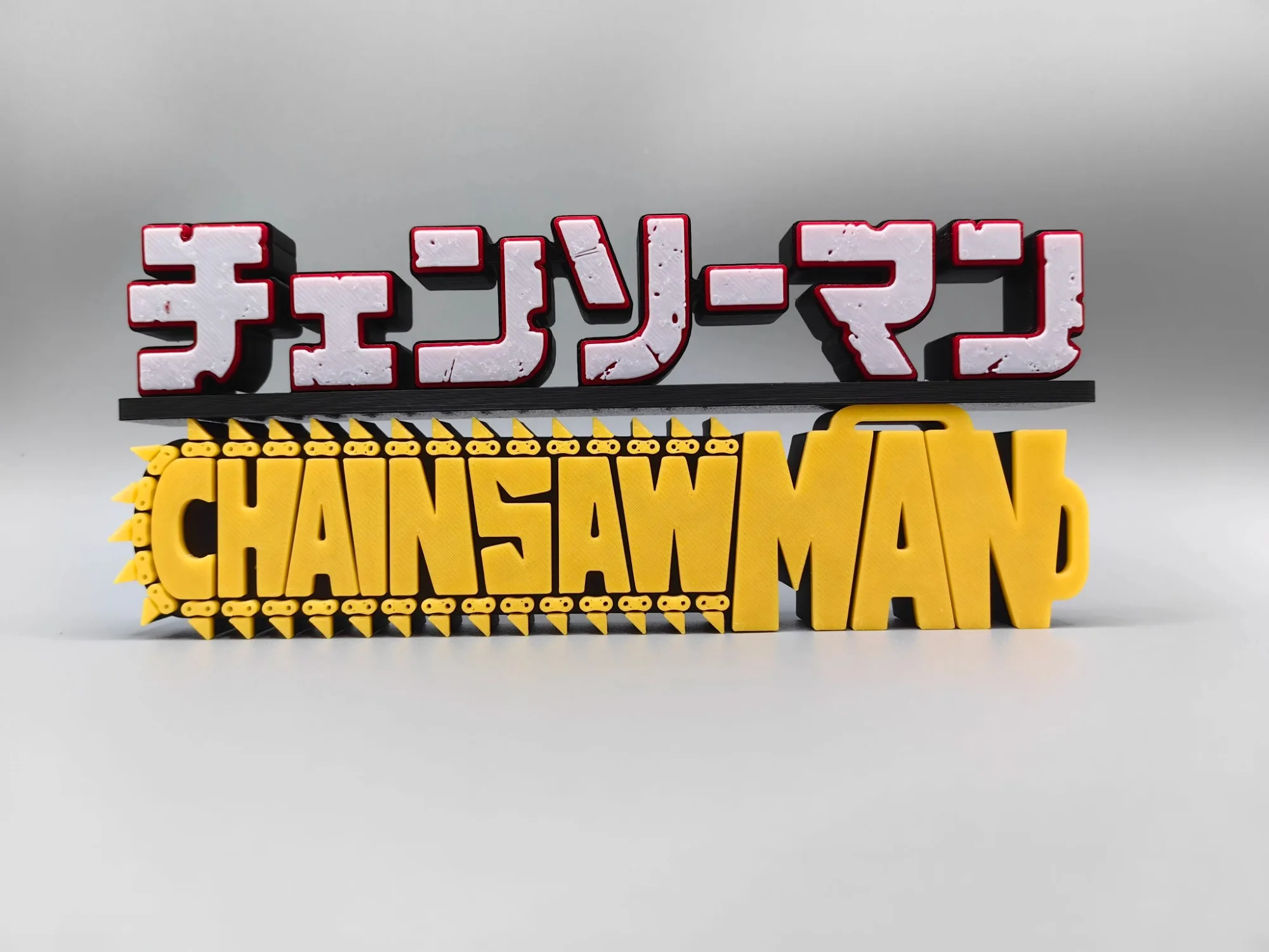 アニメチェーンソーマン 3D ロゴモデル人形看板デンジポチタ - Anime Cosplay Chainsaw Man のレビューと価格