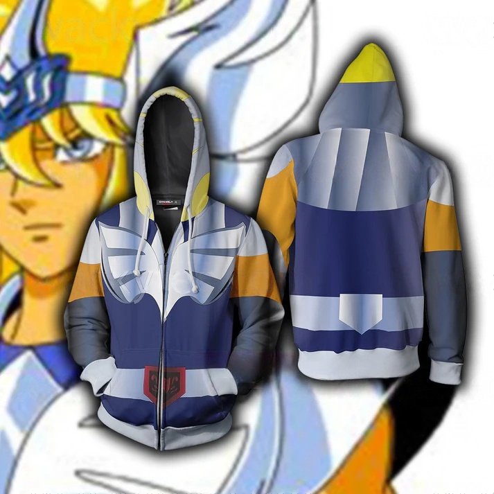 アニメ聖闘士星矢 3D プリントパーカー男性女性ストリート特 - Anime Cosplay Shop のレビューと価格