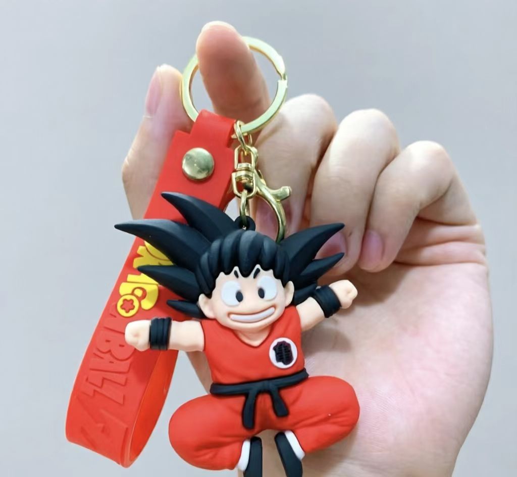 ドラゴンボールZ悟空キーホルダー - かわいいアニメPVCキ - Anime Cosplay Ideas Male のレビューと価格