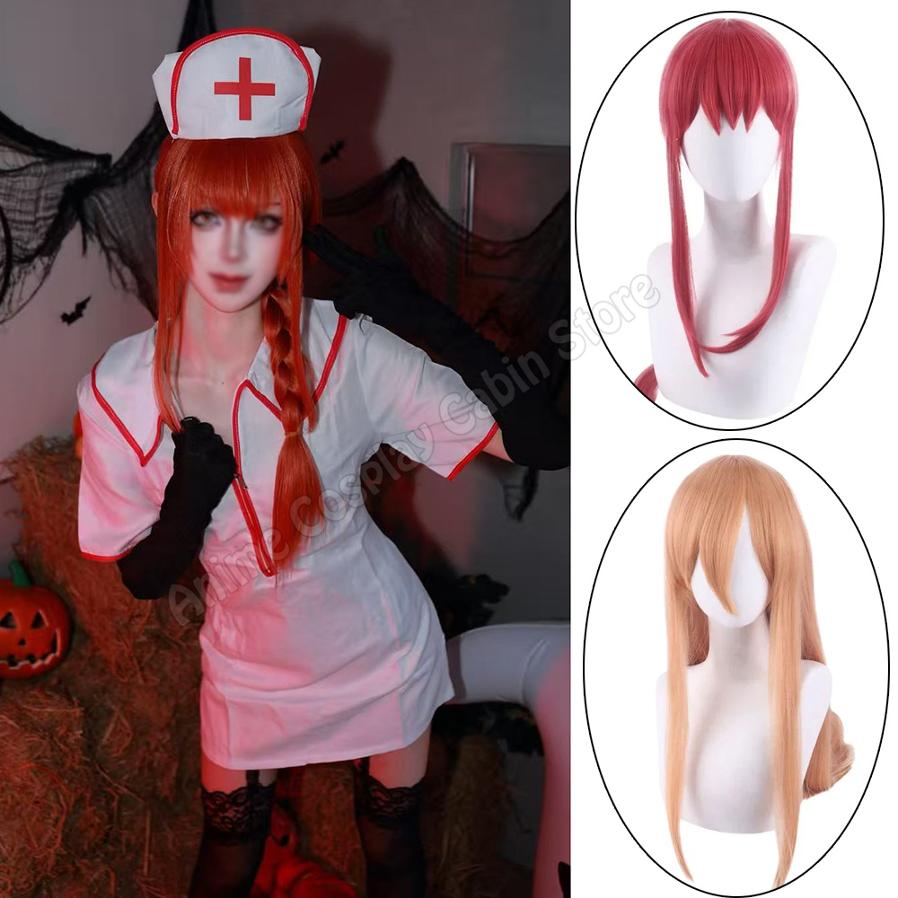 ハロウィンコスチュームマキマナースコスプレアニメパワーコスプ - Anime Cosplay Makima のレビューと価格