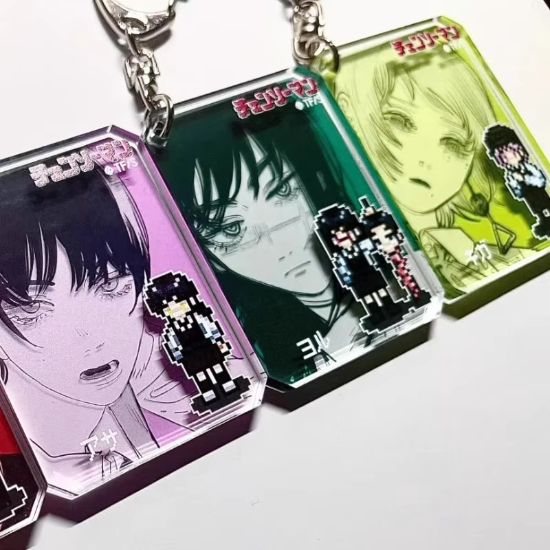 アニメマキマミタカアサコスプレキーホルダーアクリルキーリング - Anime Cosplay Makima のレビューと価格
