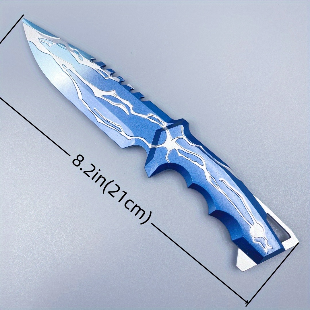8.6インチ/22cm ブラックウェーブブレード刀 アニメメ - Anime Cosplay Katana のレビューと価格