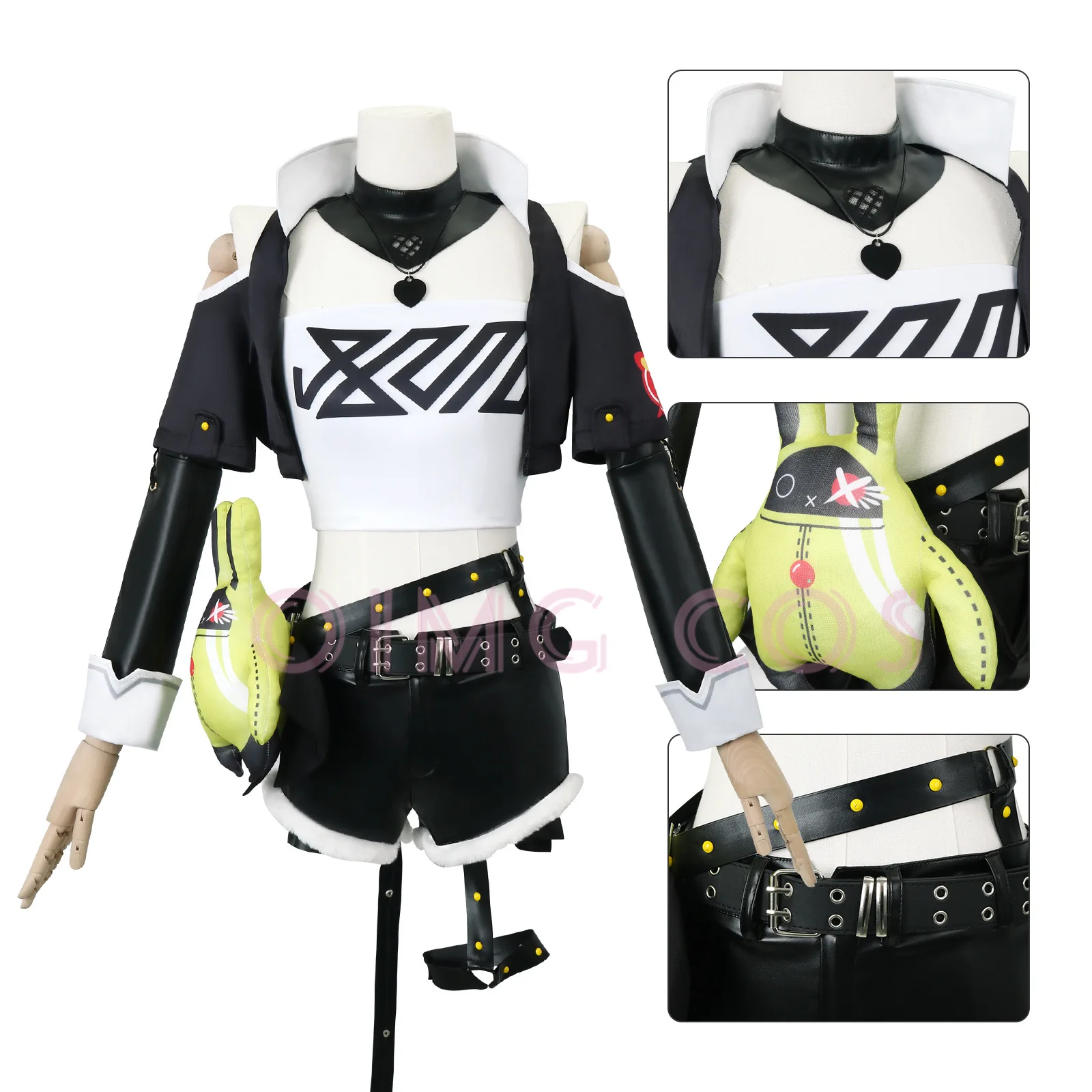 ニコール・デマラ・ゼンレス・ゾーン・ゼロコスプレ衣装制服ウィ - Anime Cosplay Girl Costume のレビューと価格