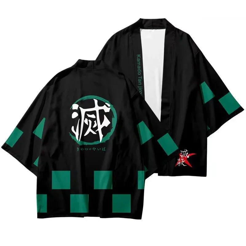 鬼滅の刃カーディガン メンズ アニメ服 伝統衣装 ファッショ - Demon Slayer Haori のレビューと価格