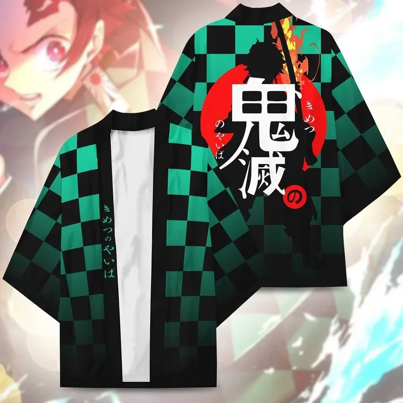 鬼滅の刃カーディガン メンズ アニメ服 伝統衣装 ファッショ - Demon Slayer Haori のレビューと価格
