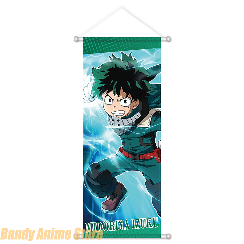 僕のヒーローアカデミア 壁掛け絵巻画 緑谷出久 爆豪アニメポ - My Hero Academia Belt のレビューと価格