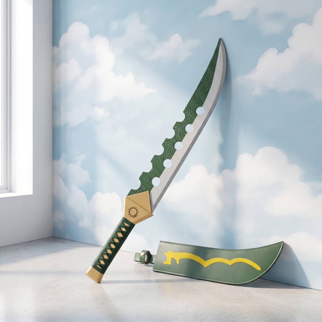 28インチ 七つの大罪 メリオダス 刀 アニメ コスプレ 小 - Anime Cosplay Katana のレビューと価格