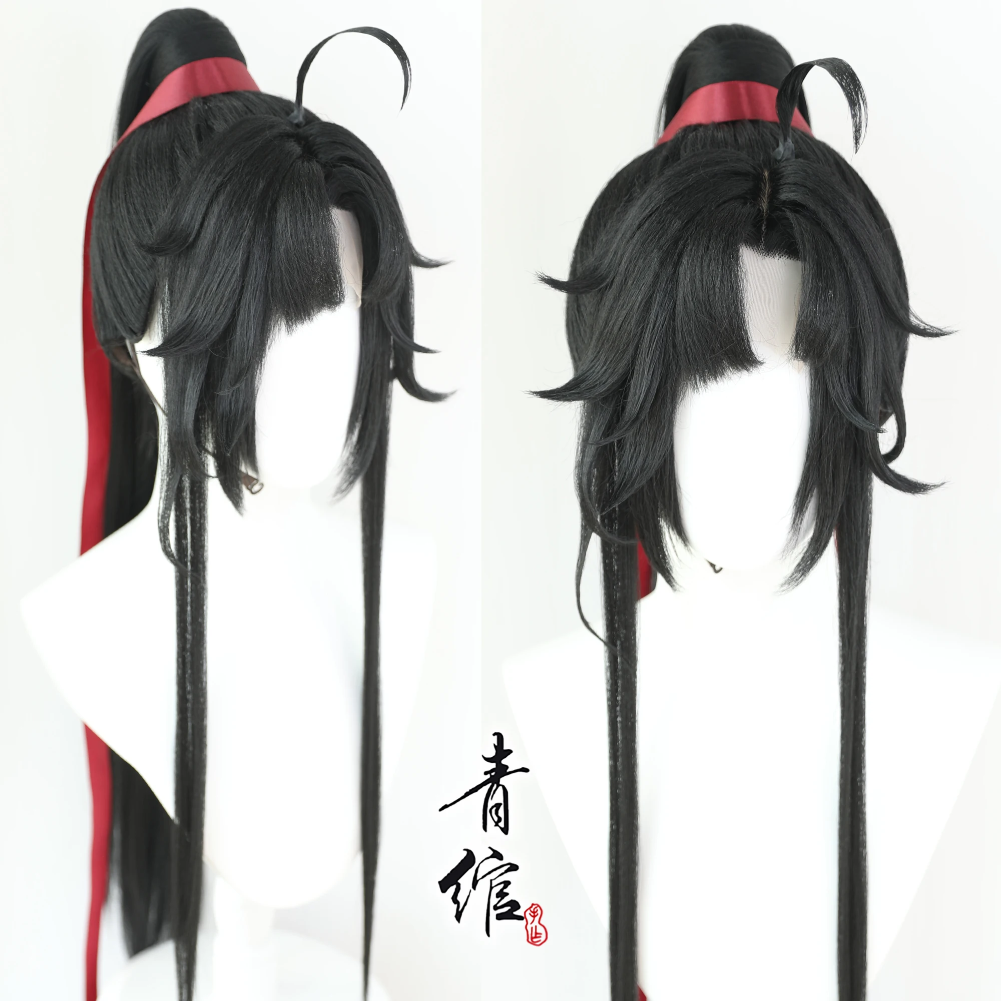 新しい悪魔栽培のグランドマスター若い魏無羨魏英古代スタイルか - Anime Cosplay Wigs のレビューと価格