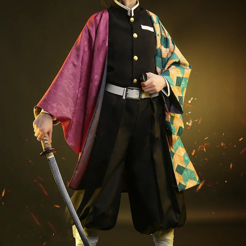 アニメデーモンスレイヤー冨岡義勇コスプレ衣装鬼滅の刃着物マン - Anime Cosplay Shop のレビューと価格