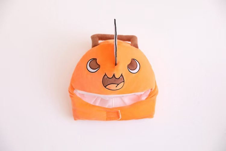アニメチェーンソーマンポチタコスプレぬいぐるみヘッドギアキャ - Anime Cosplay Chainsaw Man のレビューと価格