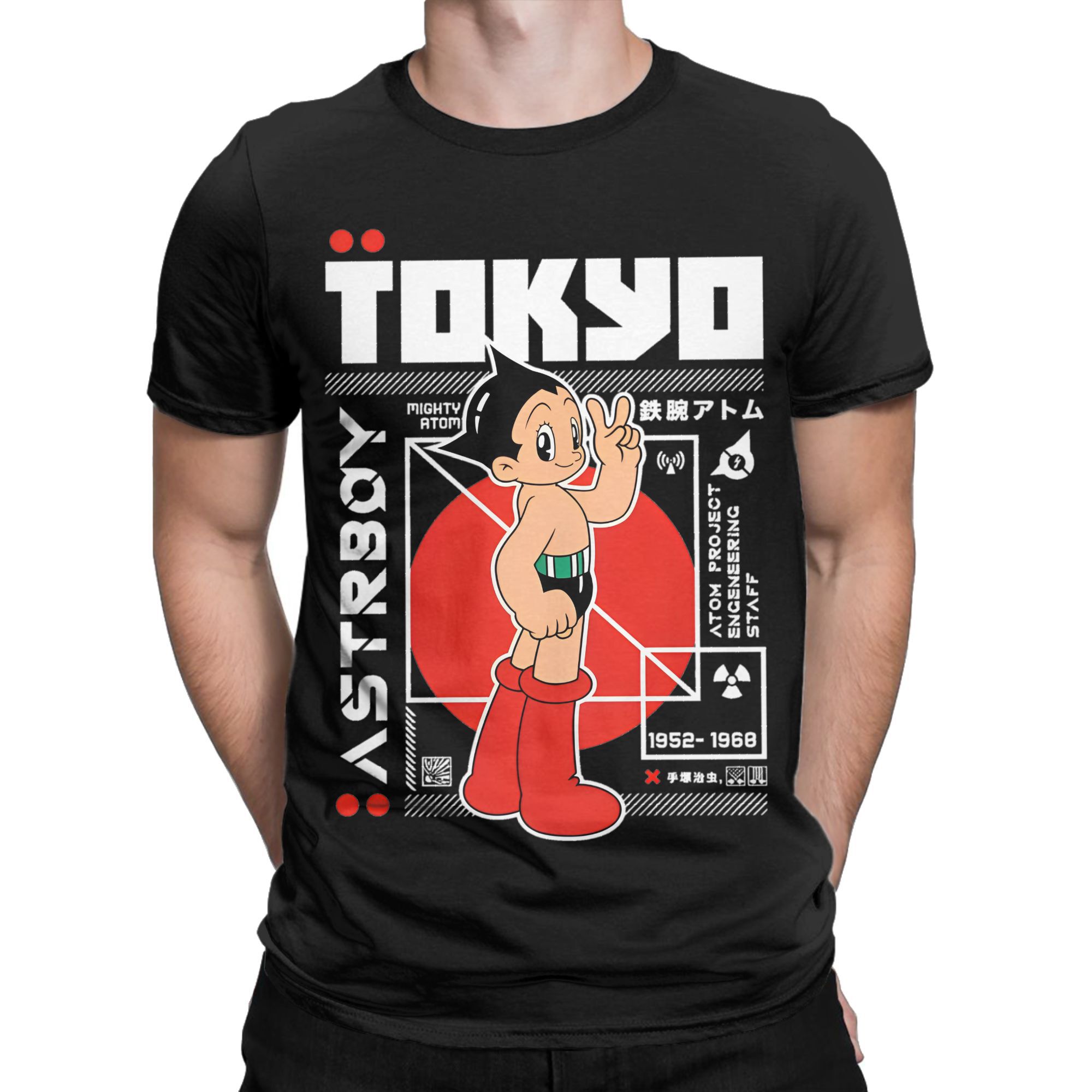 アストロボーイ マンガ アニメ Tシャツ マイティアトム ア - Anime Cosplay Ideas Male のレビューと価格