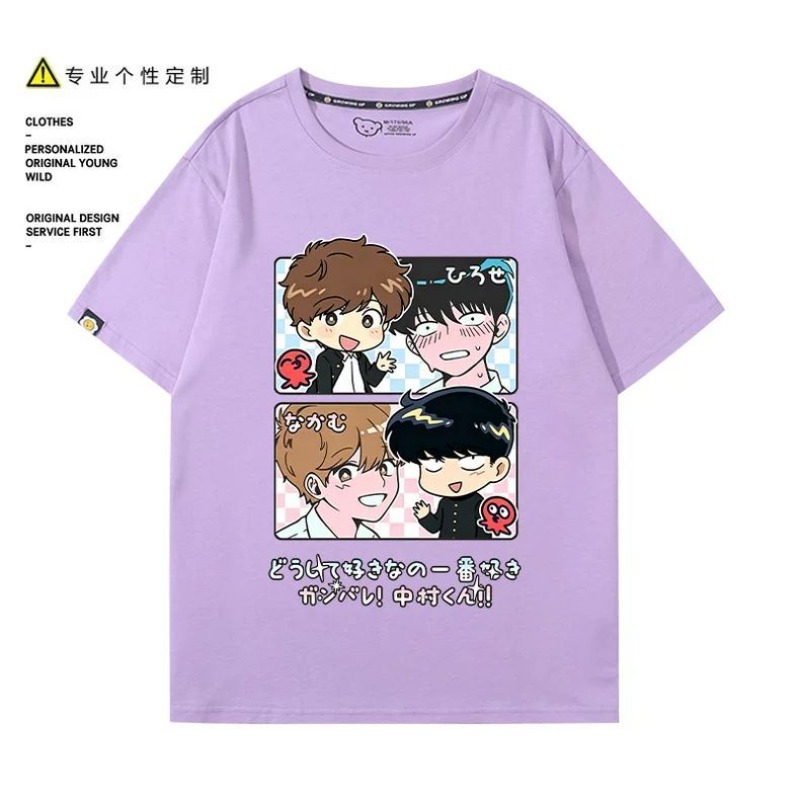 頑張れ、中村！ ナカムラ・オクト・ヒロセ・アイキ Tシャツ漫 - Anime Cosplay Girl Costume のレビューと価格
