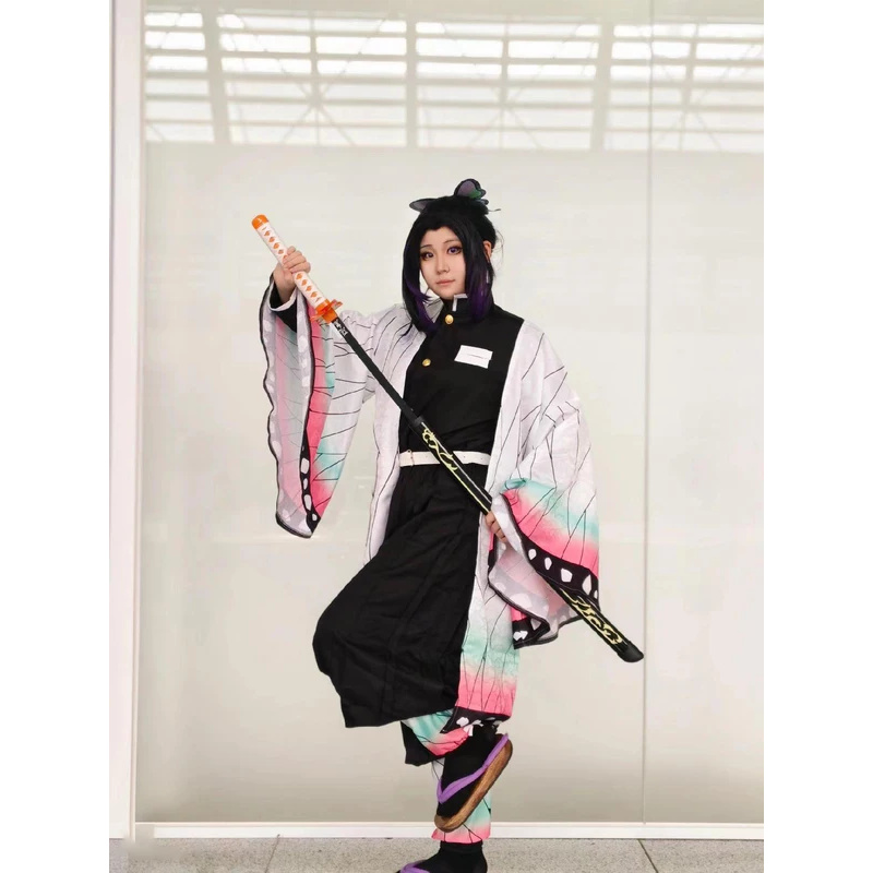 2025年 イイイアニメ 鬼滅の刃 コスプレ衣装 胡蝶しのぶ - Demon Slayer Haori のレビューと価格