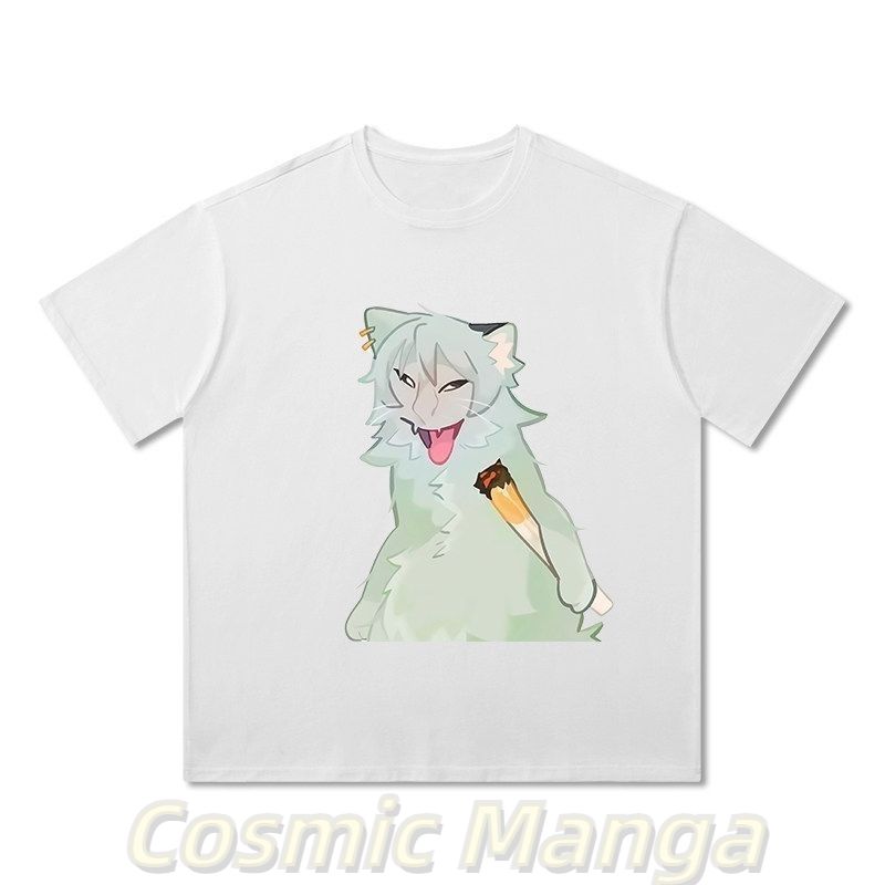 コスプレ チェインスモーカーキャット ヤニネコ プリント イ - Anime Cosplay Cat のレビューと価格