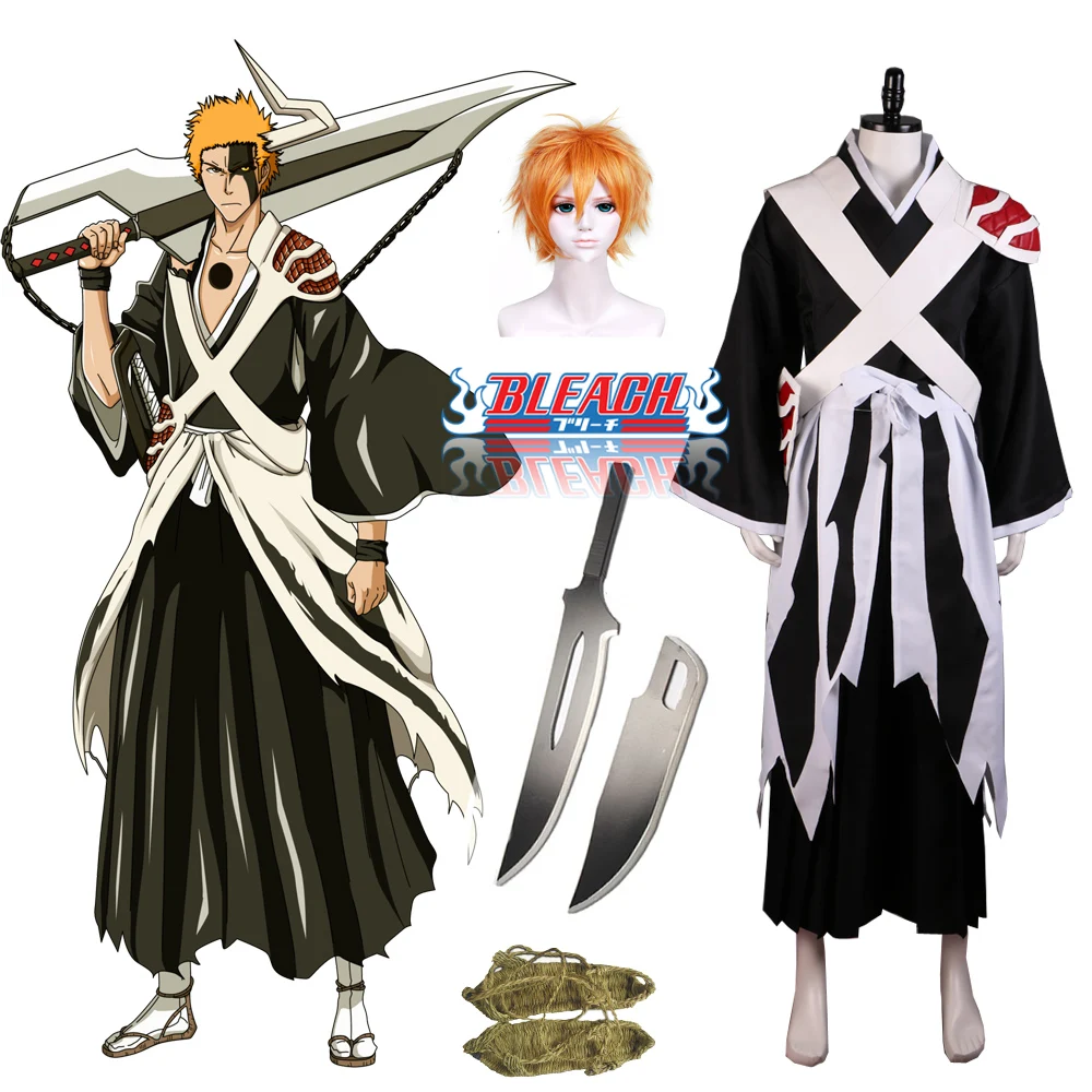 BLEACH アニメ TYBW 一護 兜甲衣 コスプレ 千年 - Anime Cosplay Wigs のレビューと価格