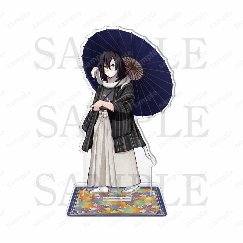 3種類の鬼滅の刃着物姿勢アクリルカードスタンドモデルおもちゃ - Demon Slayer Haori のレビューと価格